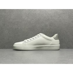 GT Gucci Ace Perforated Interlocking G White Grey