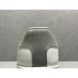 GT Gucci Ace Perforated Interlocking G White Grey