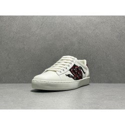 GT Gucci Ace Embroidered Snake Sneaker 456230 A38G0 9064
