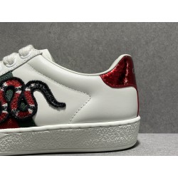 GT Gucci Ace Embroidered Snake Sneaker 456230 A38G0 9064