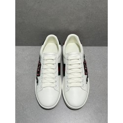 GT Gucci Ace Embroidered Snake Sneaker 456230 A38G0 9064