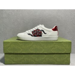 GT Gucci Ace Embroidered Snake Sneaker 456230 A38G0 9064