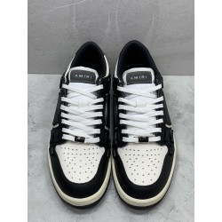 GT Amiri Skel Top low Top Sneakers Black  White