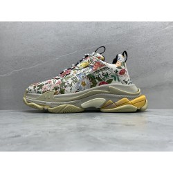 Gucci x Balenciaga The Hacker Project Triple-S Flora Print