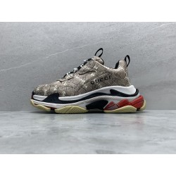 GT Gucci x Balenciaga The Hacker Project Triple-S Beige