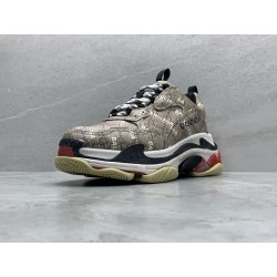 GT Gucci x Balenciaga The Hacker Project Triple-S Beige