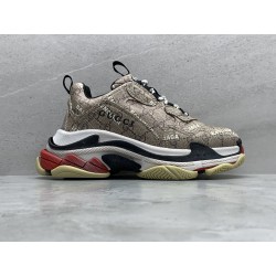 GT Gucci x Balenciaga The Hacker Project Triple-S Beige