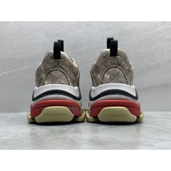 GT Gucci x Balenciaga The Hacker Project Triple-S Beige