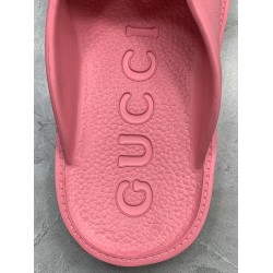GT Gucci Elea GG Slip On Sandal Pink