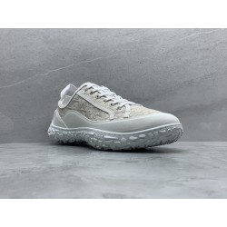 GT Dior B23 Low Top Sneaker Grey Oblique Canvas