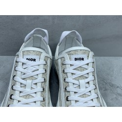 GT Dior B23 Low Top Sneaker Grey Oblique Canvas