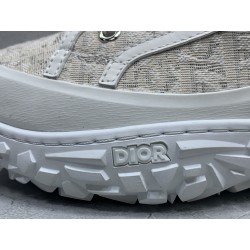 GT Dior B23 Low Top Sneaker Grey Oblique Canvas