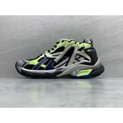 GT Balenciaga Runner Green Blue Black Grey