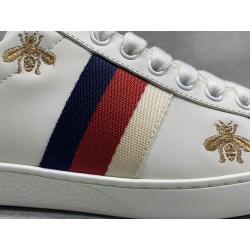 GT Gucci Ace White Leather Bees and Stars