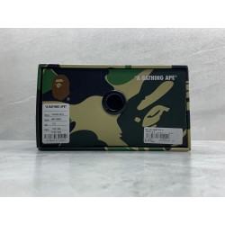 A Bathing Ape Bape SK8 Sta Army Green Dark Blue