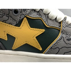 GT Bathing Ape Bape SK8 Sta Green Grey