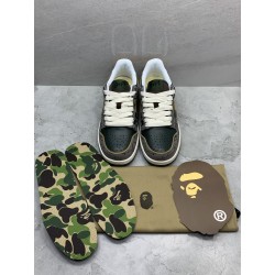 GT Bathing Ape Bape SK8 Sta Green Grey