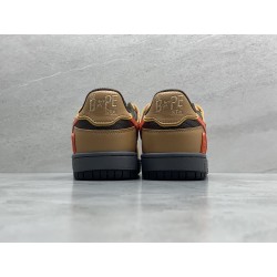 GT A Bathing Ape Bape SK8 Sta Brown Orange