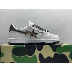 GT A Bathing Ape Bape SK8 Sta Brown Orange