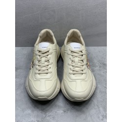 GT Gucci Rhyton Logo Ivory Sneaker 500878 DRW00 9522