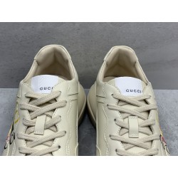 GT Gucci Rhyton Logo Ivory Sneaker 500878 DRW00 9522