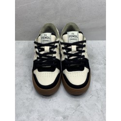 GT Fendi Match Black Suede Low Tops 7E1493AHH2F1FZB