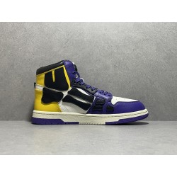 GT Amiri Skel High Top Gold Purple Laker