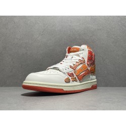 GT Amiri Skel High Top Orange Bandana