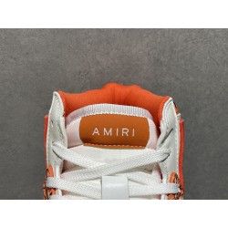 GT Amiri Skel High Top Orange Bandana