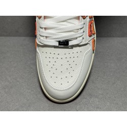 GT Amiri Skel High Top Orange Bandana