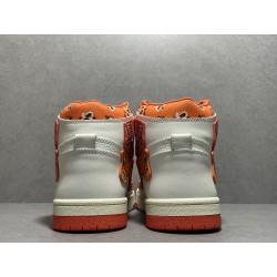 GT Amiri Skel High Top Orange Bandana