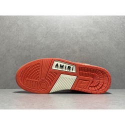 GT Amiri Skel High Top Orange Bandana