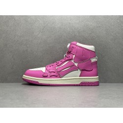 GT Amiri Skel High Top Pink White MFS002