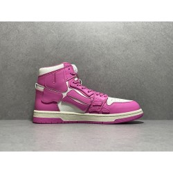 GT Amiri Skel High Top Pink White MFS002