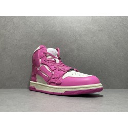 GT Amiri Skel High Top Pink White MFS002