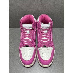 GT Amiri Skel High Top Pink White MFS002