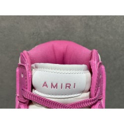 GT Amiri Skel High Top Pink White MFS002