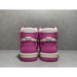 GT Amiri Skel High Top Pink White MFS002