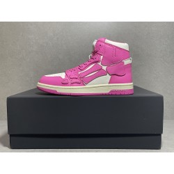 GT Amiri Skel High Top Pink White MFS002