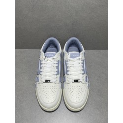 GT Amiri Skel Top low White Grey