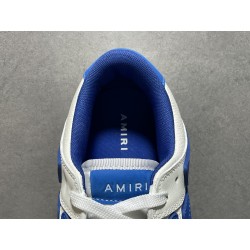 GT Amiri Skel Top low White Blue