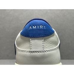GT Amiri Skel Top low White Blue