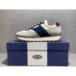 GT Church's Dalton Sneaker Beige Blue Red