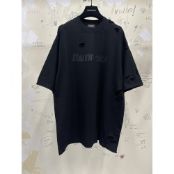 GT Balenciaga Destroyed Flatground Black Tee