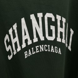 GT Balenciaga Cities Shanghai Green Tee