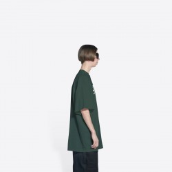 GT Balenciaga Cities Shanghai Green Tee