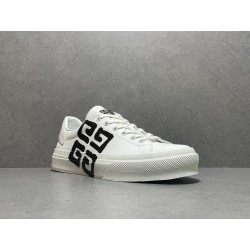 GT Givenchy Chito City Sport Logo-Print Leather Sneak