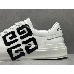 GT Givenchy Chito City Sport Logo-Print Leather Sneak