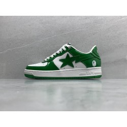 GT A Bathing Ape Bape Sta Sta Low Green White 001FWH701001_GRN_A