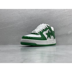 GT A Bathing Ape Bape Sta Sta Low Green White 001FWH701001_GRN_A